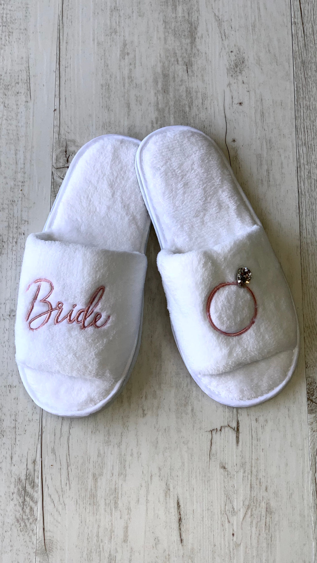 Serene Bridal Slippers